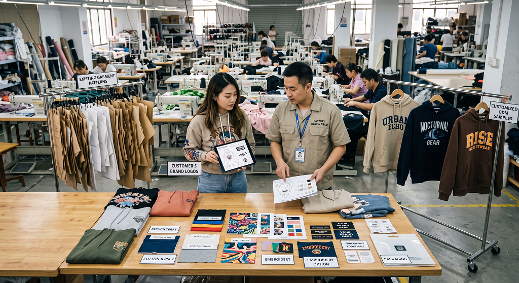 OEM vs ODM vs Private Label manufacturing models comparison for streetwear and fashion brands