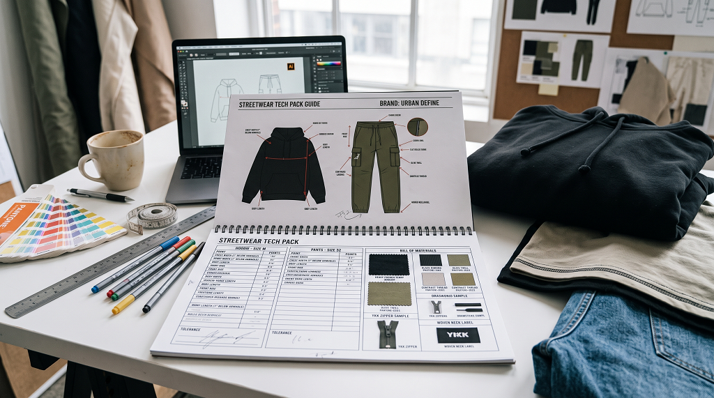 Creating a Tech Pack for Streetwear: Complete Template and Guide