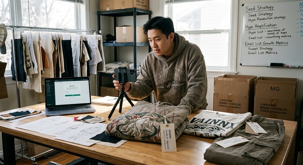 Pre-Launch Marketing for Streetwear: Build Hype Before Inventory Arrives
