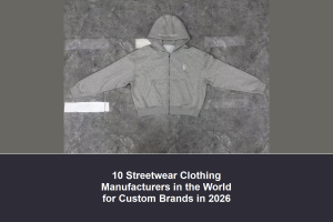 10 Streetwear Clothing Manufacturers in the World for Custom Brands in 2026
