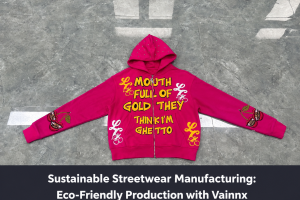 Sustainable Streetwear Manufacturing: Eco-Friendly Production with Vainnx