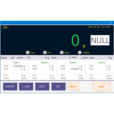 Automatic Multistage Weight Sorting Machine for Sea Food – SWSS-5012L2