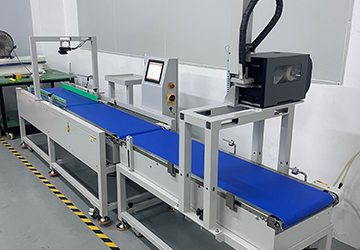Checkweigher labeler, code scanning combination system