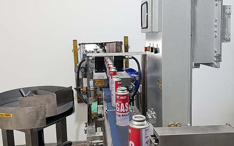 Explosion-proof checkweigher and labeler for dangerous goods