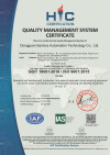 ISO 9001 certificate of checkweighers
