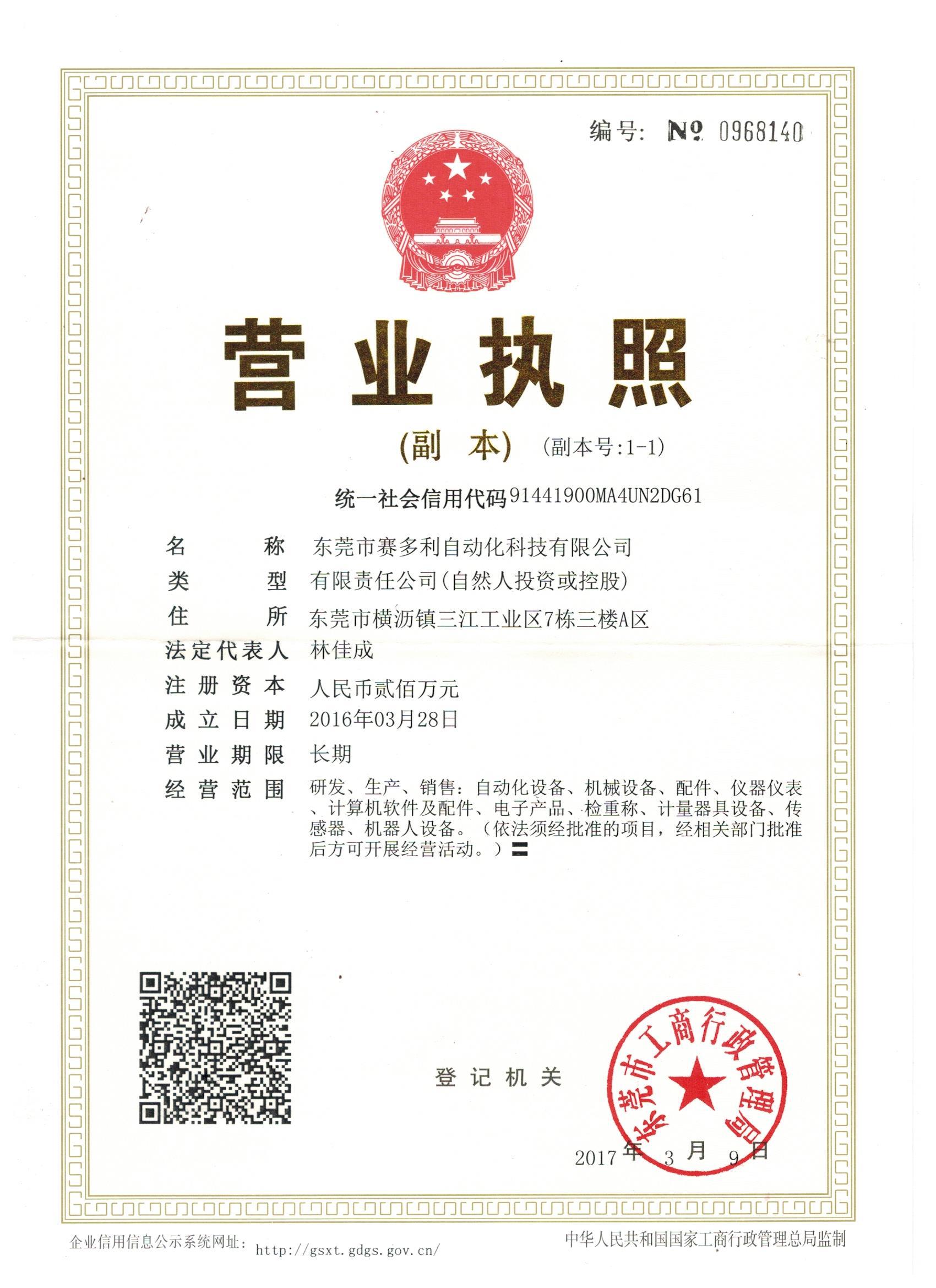 Business license