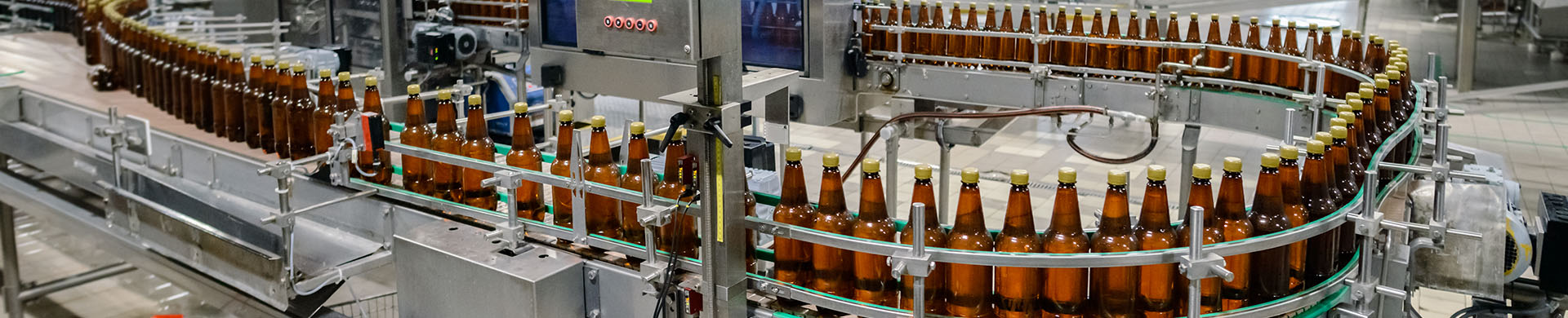 Checkweigher bottled beverage production line