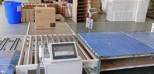 dynamic checkweigher for precision weighing to Boxed electrical appliances