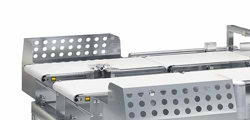industrial dynamic checkweigher with Dual Independent Lanes