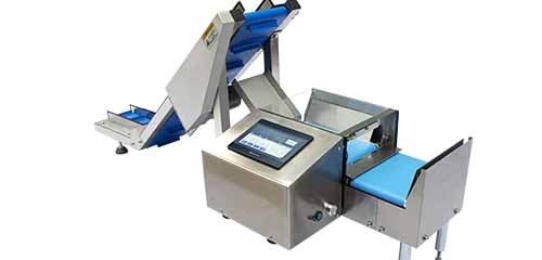 automatic checkweigher with Ultra-Compact Line Integration
