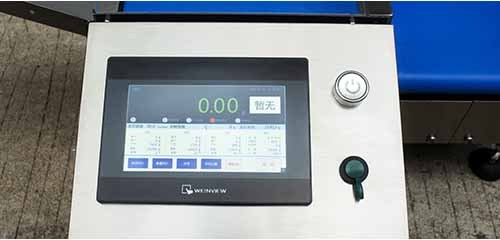 auto checkweigher machine with Precision at High Speeds