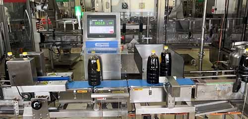 High Speed ​​Can Checkweigher to Bottled soy sauce