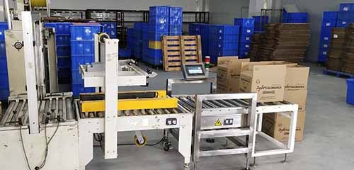 in motion checkweigher Built for End-of-Line Control
