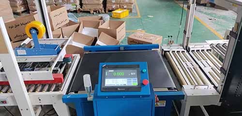 gravimetric checkweigher to Carton