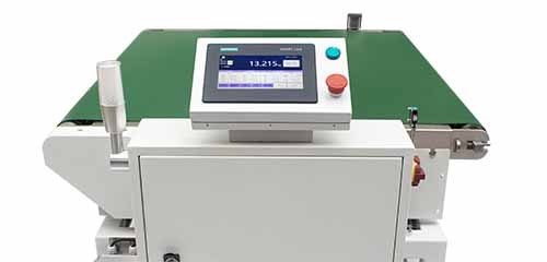 dynamic checkweigher machine's Advanced Interface & Smart Alerts