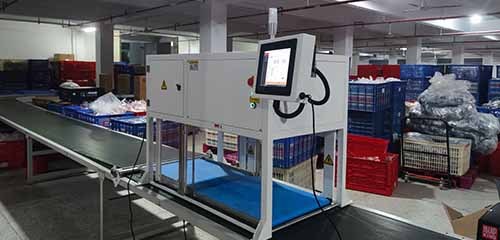 In-line Checkweigher to Cosmetic Gift Sets