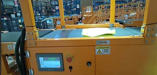 DualScale for Dynamic Parcel Weighing with Fast Dynamic Weighing