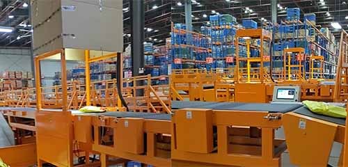 Large Parcel Dynamic Weighing Scale to Auto Parts Pallets