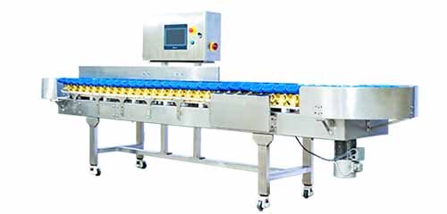 High Speed Weight Sorter Crafted from 304 stainless steel with IP65 protection.