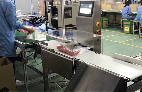 End-of-line defect rejection system for missing or incomplete components in electronic product packaging
