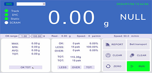 Weigh Price Labeler with Multi-Language Touchscreen Interface