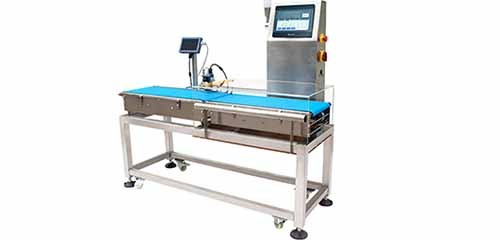 Checkweigher and Inkjet Coder Combination System withCompact and Efficient