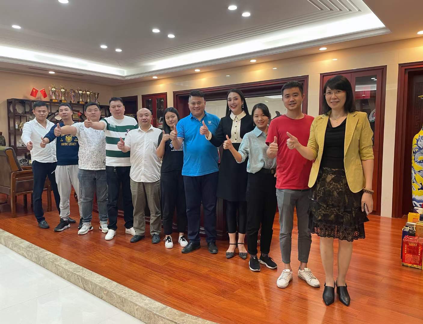 SameGram participated in the exchange of food associations at Dongguan Silang Food Co., Ltd.