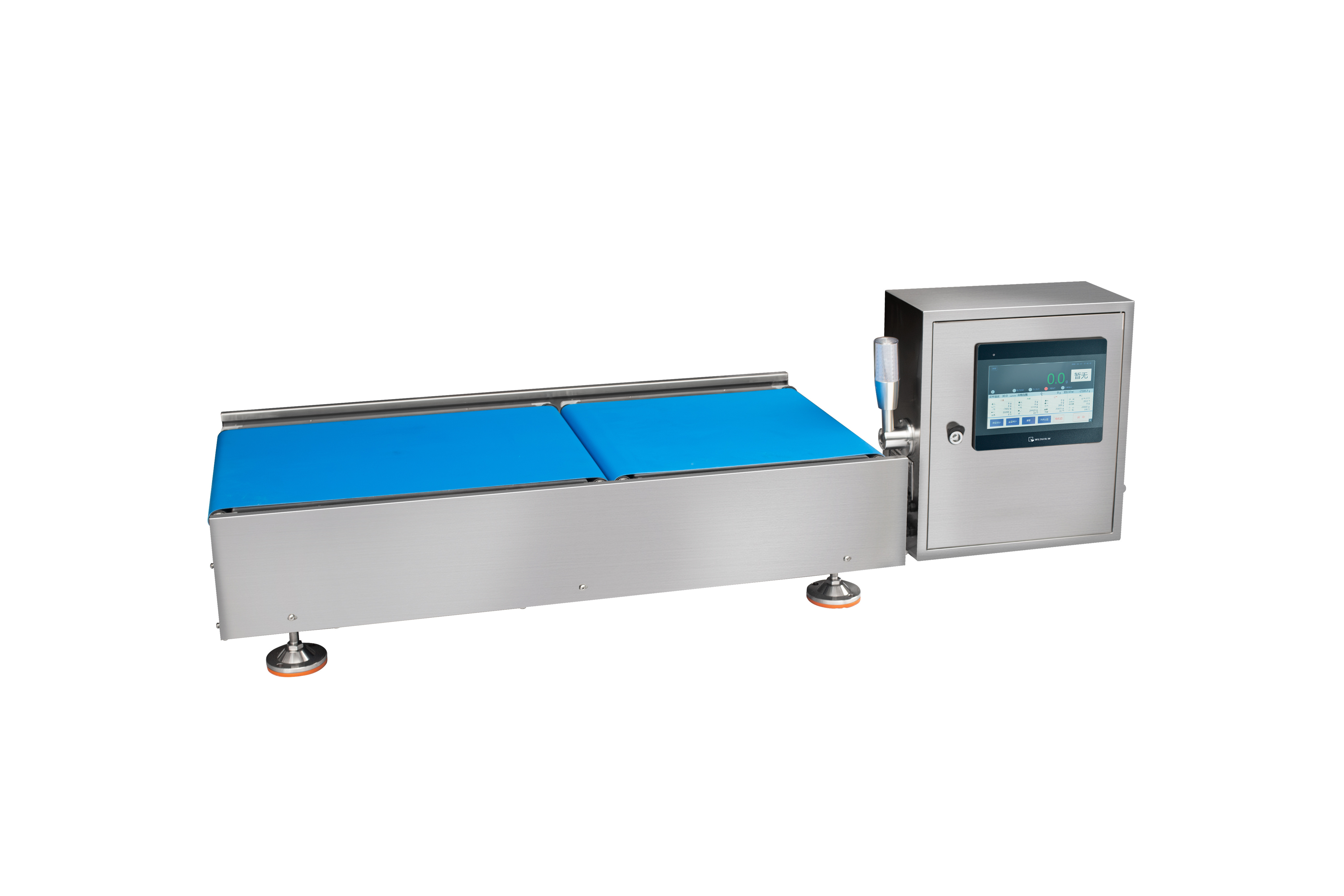 High-speed Precision Checkweigh for E-Commerce Logistics