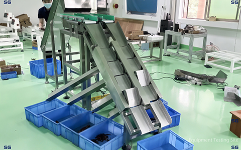Fish and shrimp weight sorting equipment
