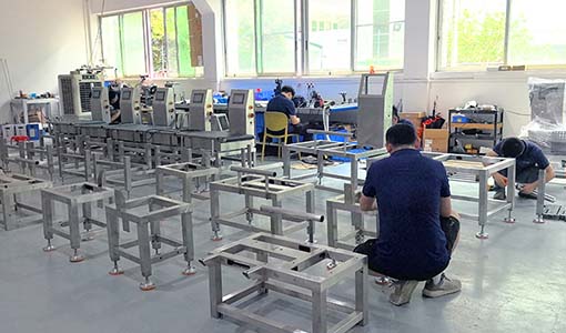 Samegram's factory is producing checkweighers
