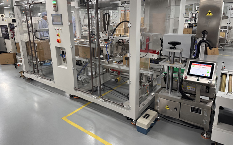 End-of-Line Packaging Automatic Weighing & Labeling