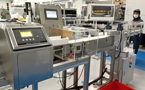 Checkweigher with Metal Detector Combination System
