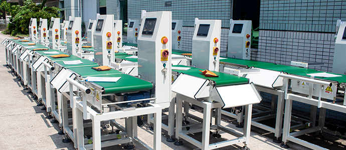 SameGram checkweighers shipped from the factory