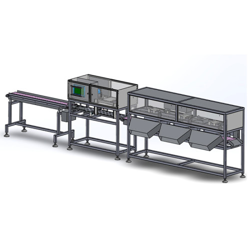 Waterproof Multistage Weight Sorting Machine for Food Industry | SWS-4523L2-C6