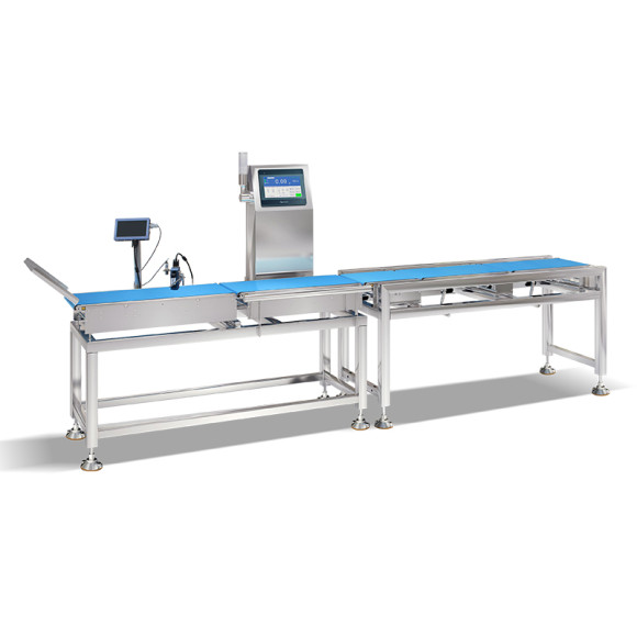 Automatic Checkweigher with Inkjet Printer | Inline Weighing & Coding System SCI-4523L3