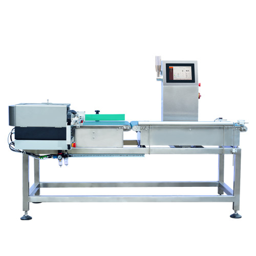 Automated Weighing and Labeling Machine for Carton Side Labeling SCL-8050L30