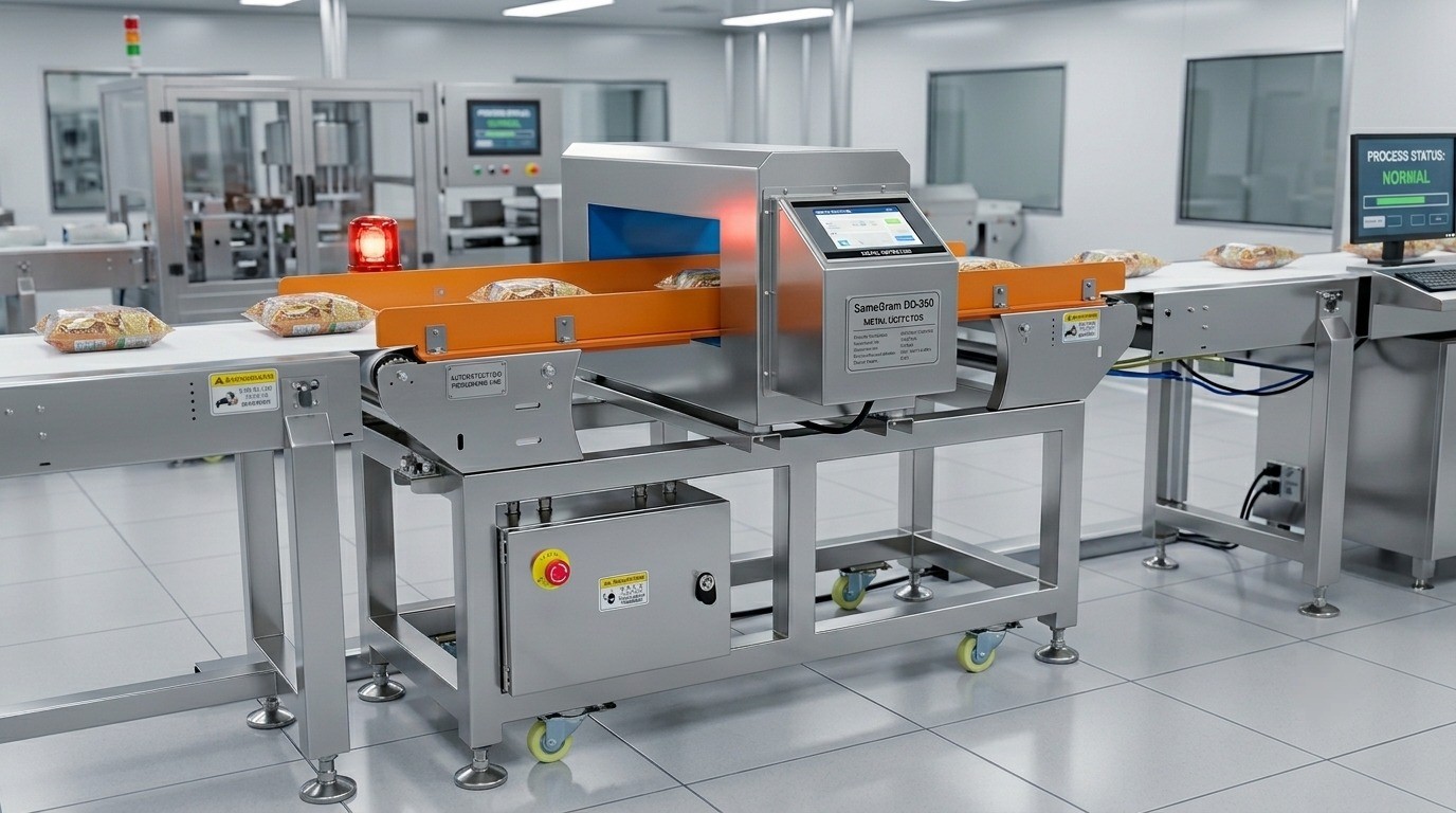 SameGram DD-360 conveyor belt metal detector