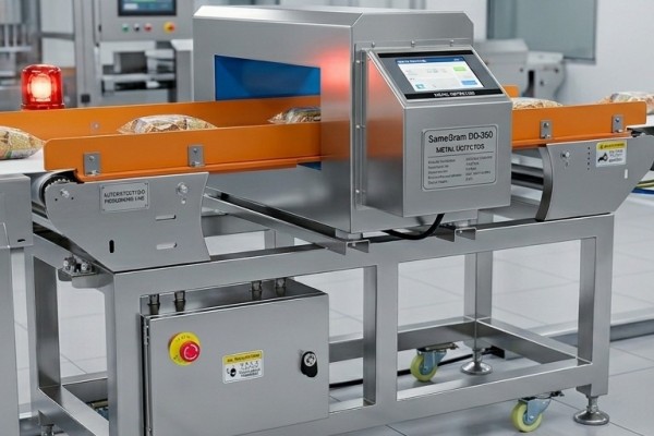Detector de metales de banda transportadora DD-360 | Seguridad alimentaria | SameGram