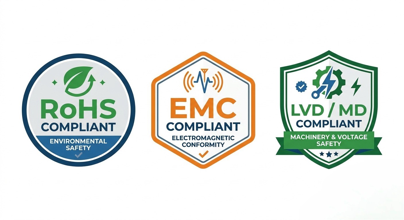 Professional Certification ROHS, EMC, LVDMD For Metal Detector