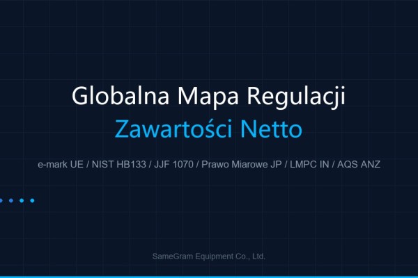 Tolerancja zawartości netto wg kraju: tabela 2026