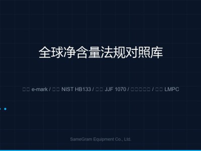 全球净含量允差对照表:7大出口市场法规与检重秤选型
