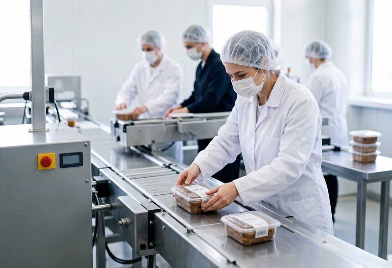 按食品生产线划分的异物污染风险