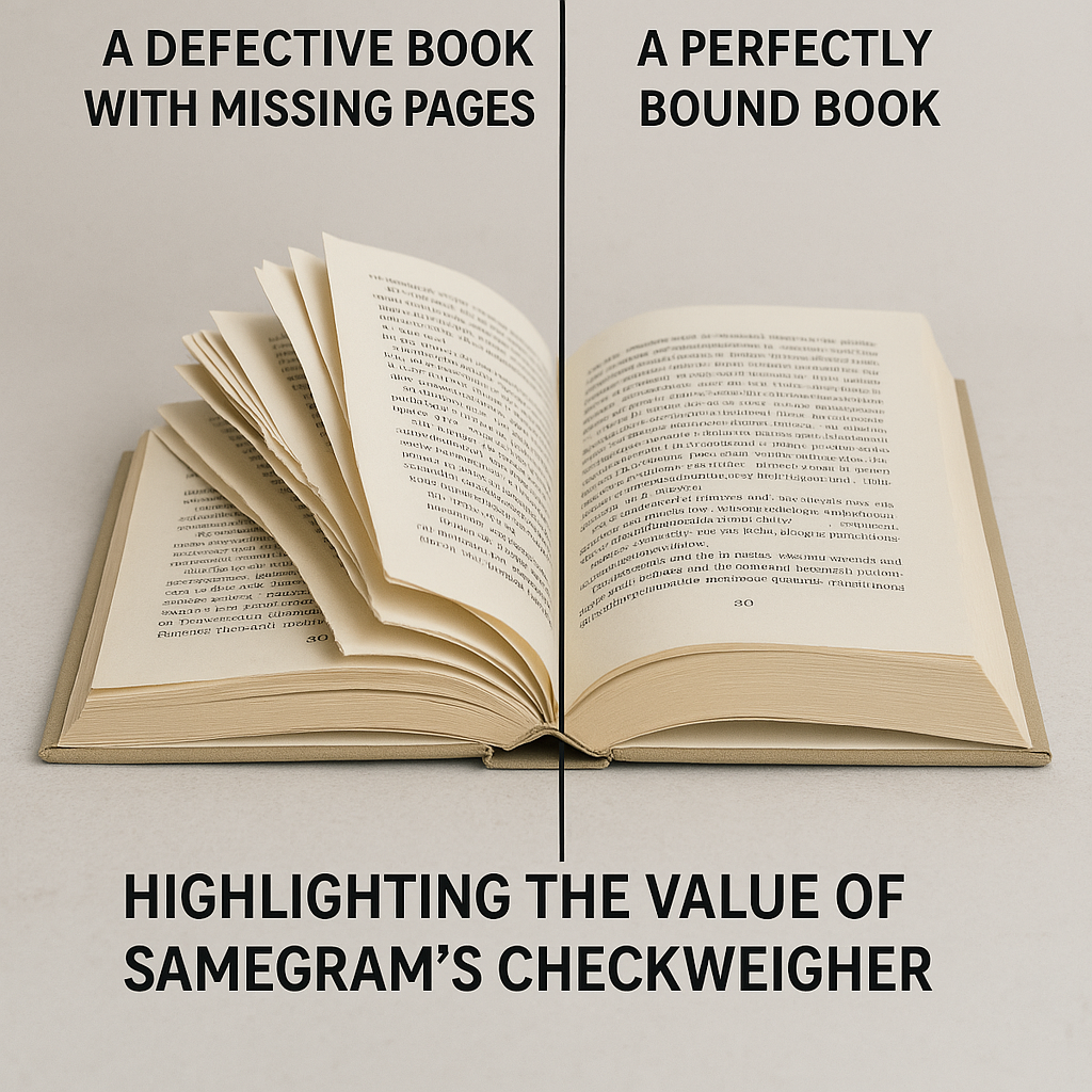 Precision Checkweigher for the Printing Industry | Samegram