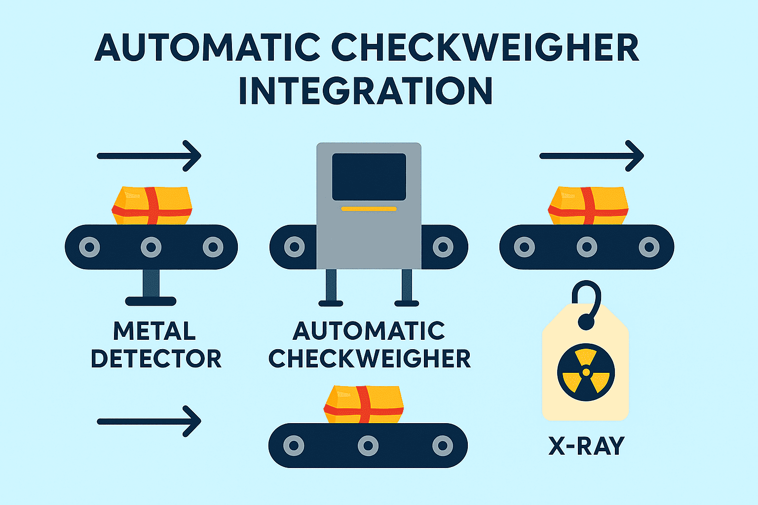 Automatic Checkweigher Integration with Other Systems