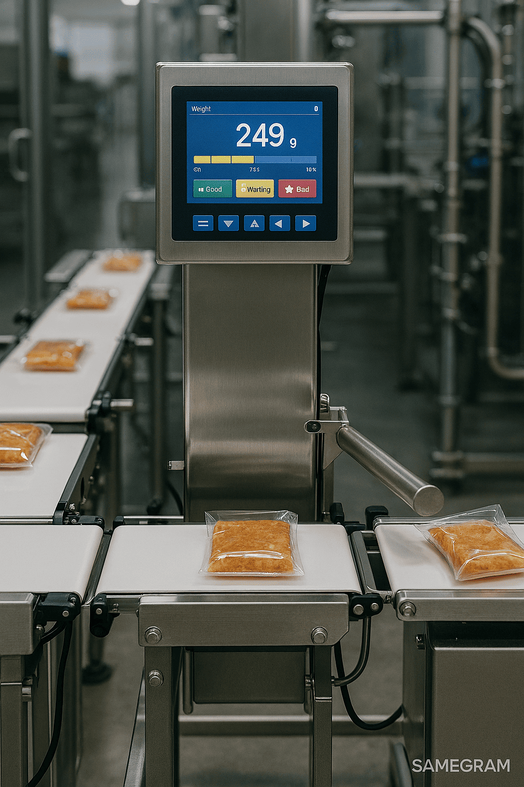 Automatic-Checkweigher-Machine-in-Action-on-a-Factory-Production-Line