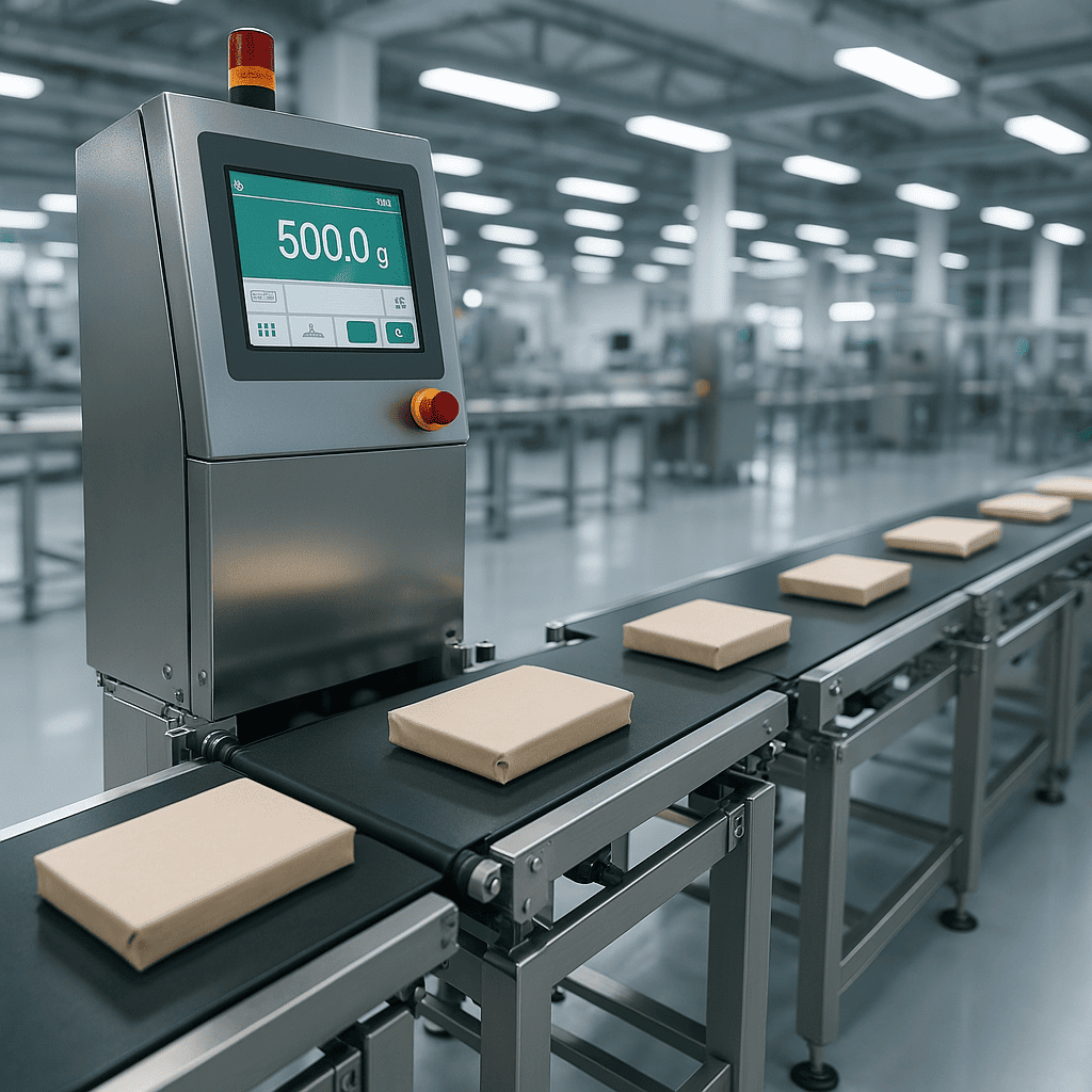 Inline checkweighers