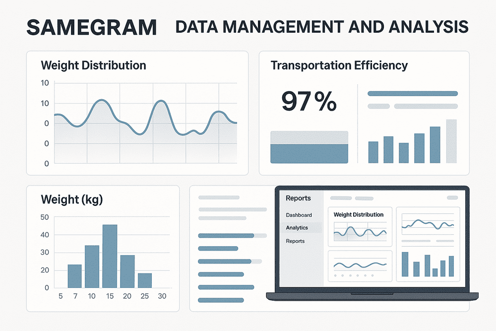 Data Management and Analysis of Checkweighers