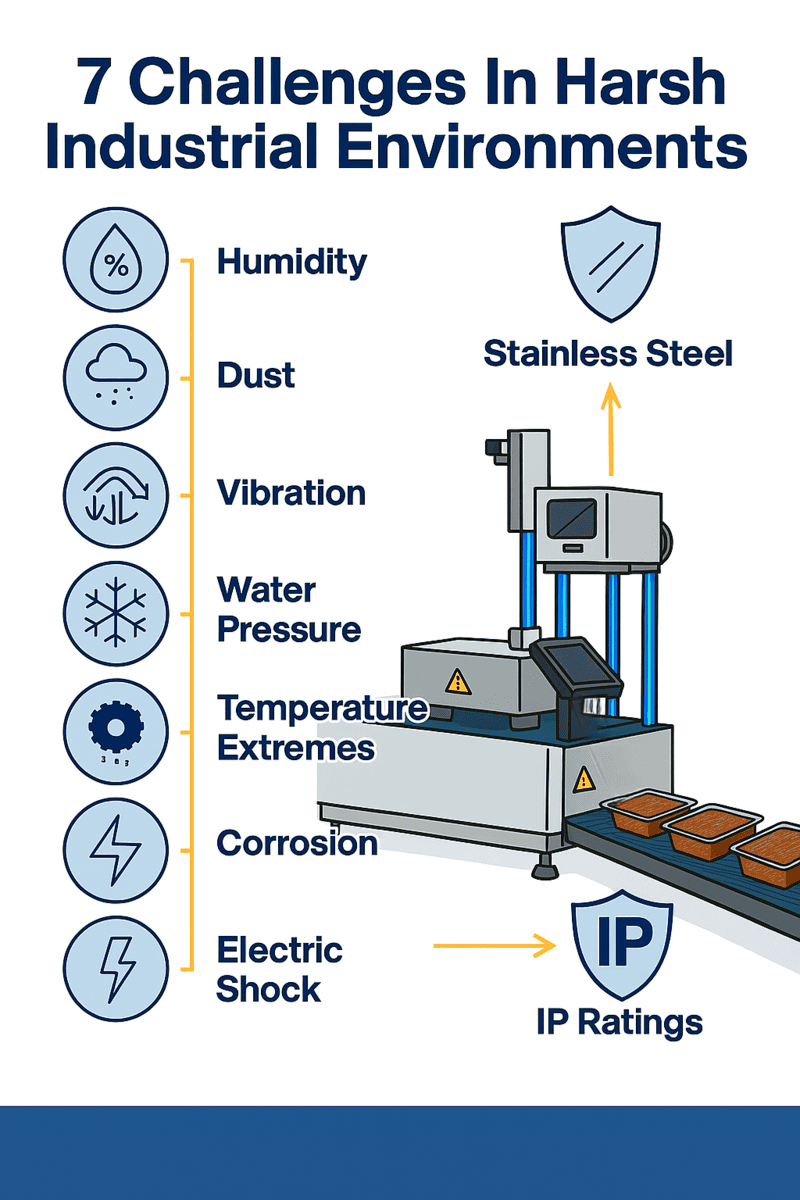 Seven Challenges of Weigh Price Labelers in Harsh Industrial Environments