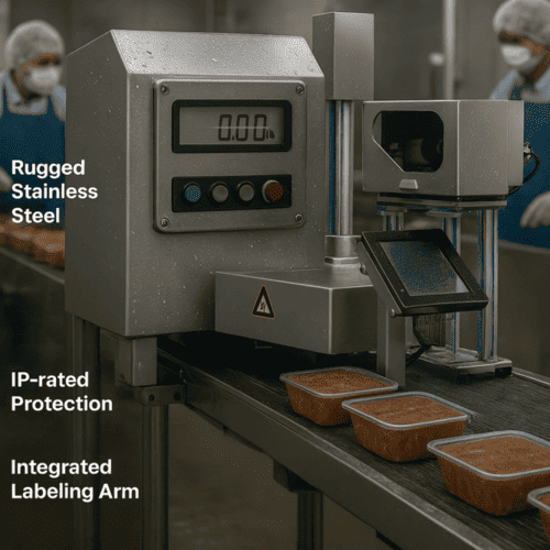 Durable Weigh Price Labelers for Harsh Industrial Environments | SameGram Solutions
