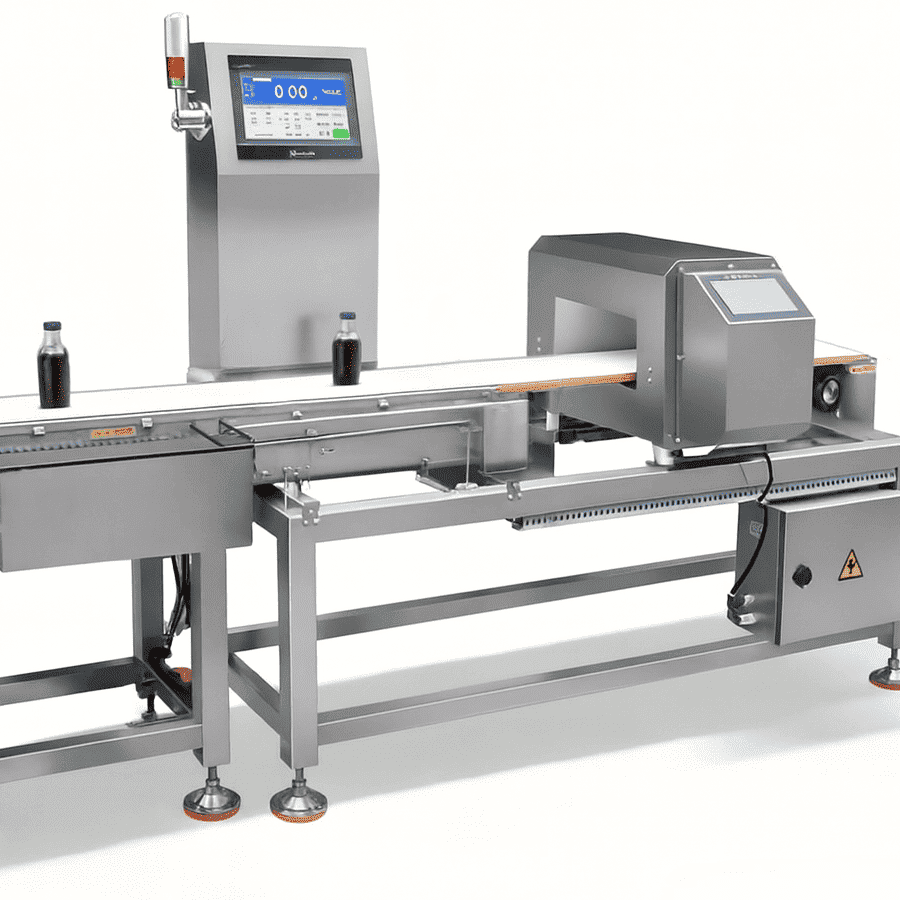 Checkweigher with Metal Detector for Beverage: Precision Quality Control Solutions | SameGram